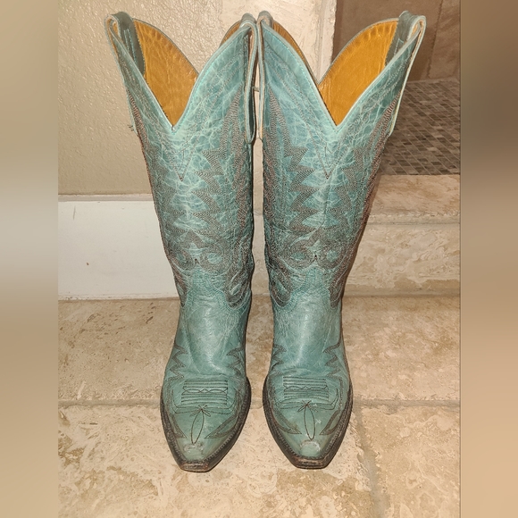 Old Gringo Shoes - Old Gringo Turquoise Green Boots